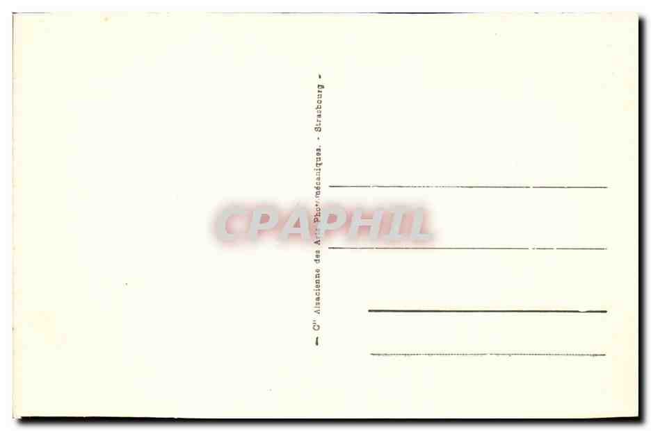 Mulhouse - La Grande Poste — éditeur AAB, n° 112 — Back