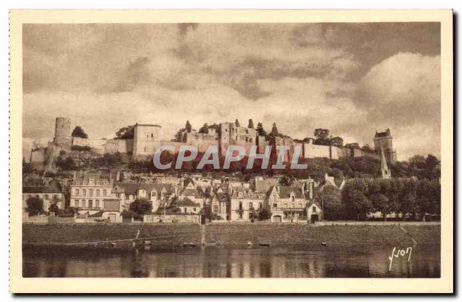 Chinon - Les Chateaux de la Loire CPA 