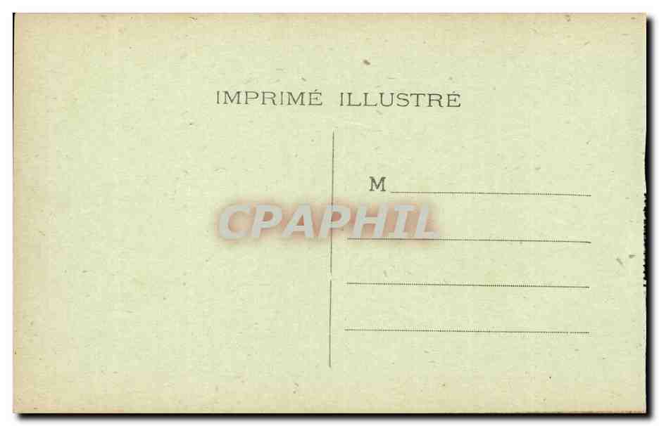 N.-D. de Lorette — Vue panoramique prise du Plateau — Imprimé Illustré — Verso