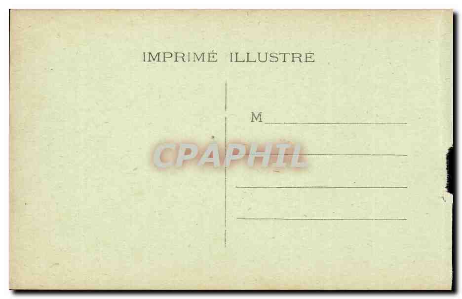 Ablain-Saint-Nazaire — Ruines de l'église (côté nord) — Imprimé Illustré — Verso