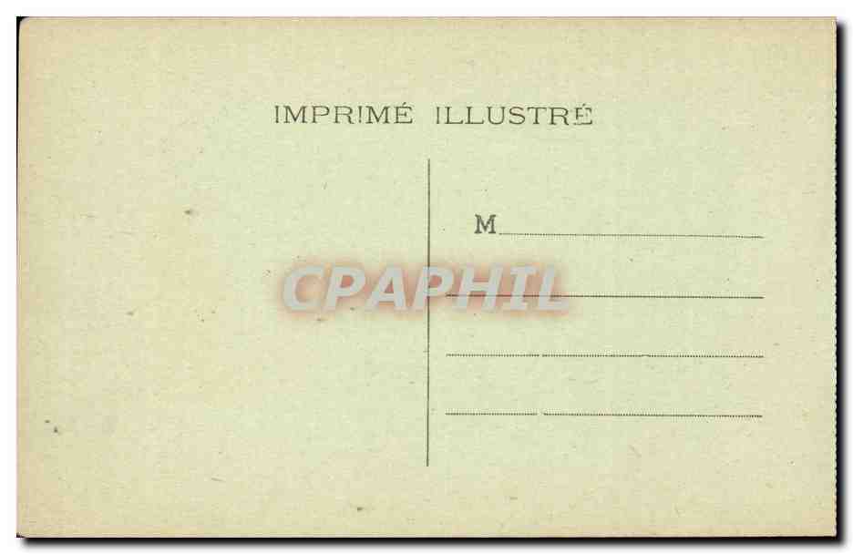 N.-D. de Lorette — Panoramablick vom Plateau über Carencey — Imprimé Illustré n°195 — Rückseite