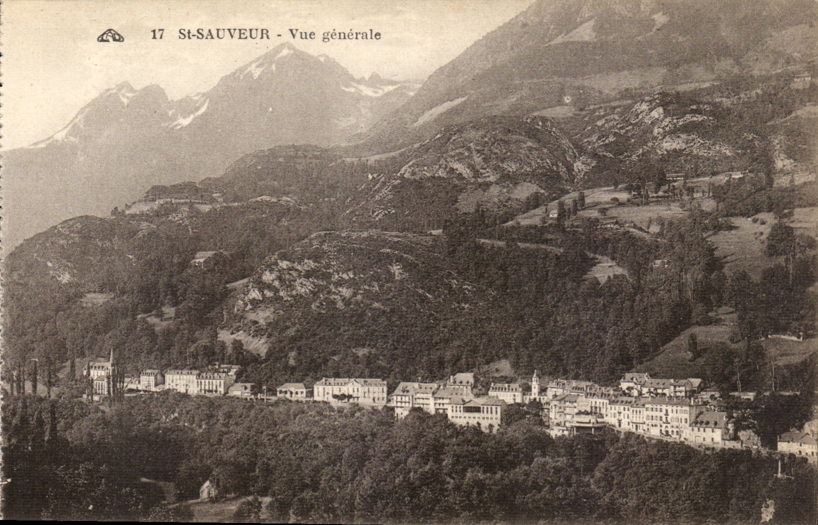 Saint Sauveur CPA Vue generale