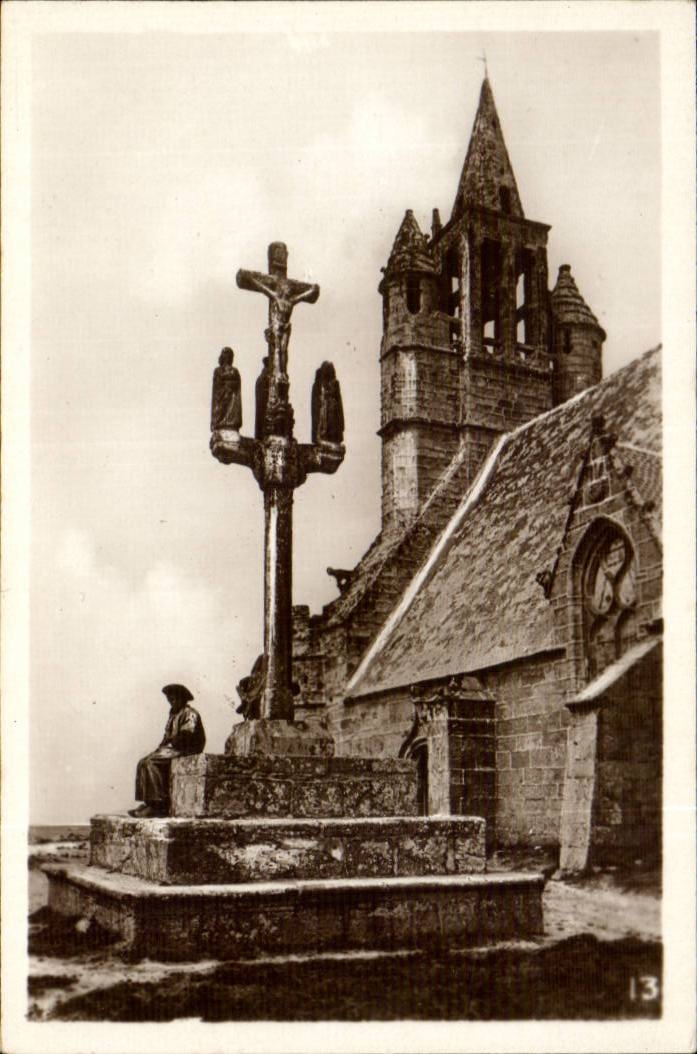 CARTE PHOTO Calvaire de Penmarch