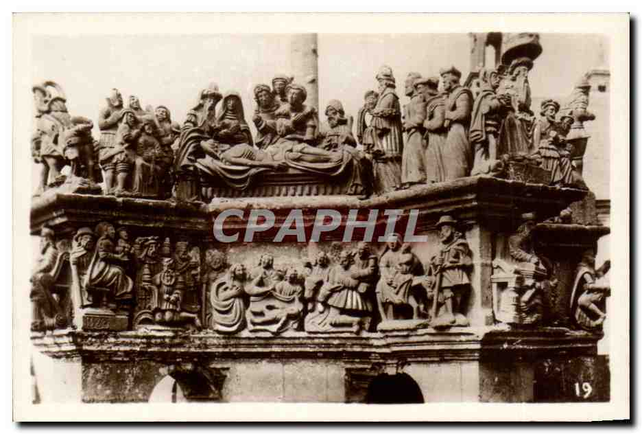 CARTE PHOTO Calvaire de Guimiliau