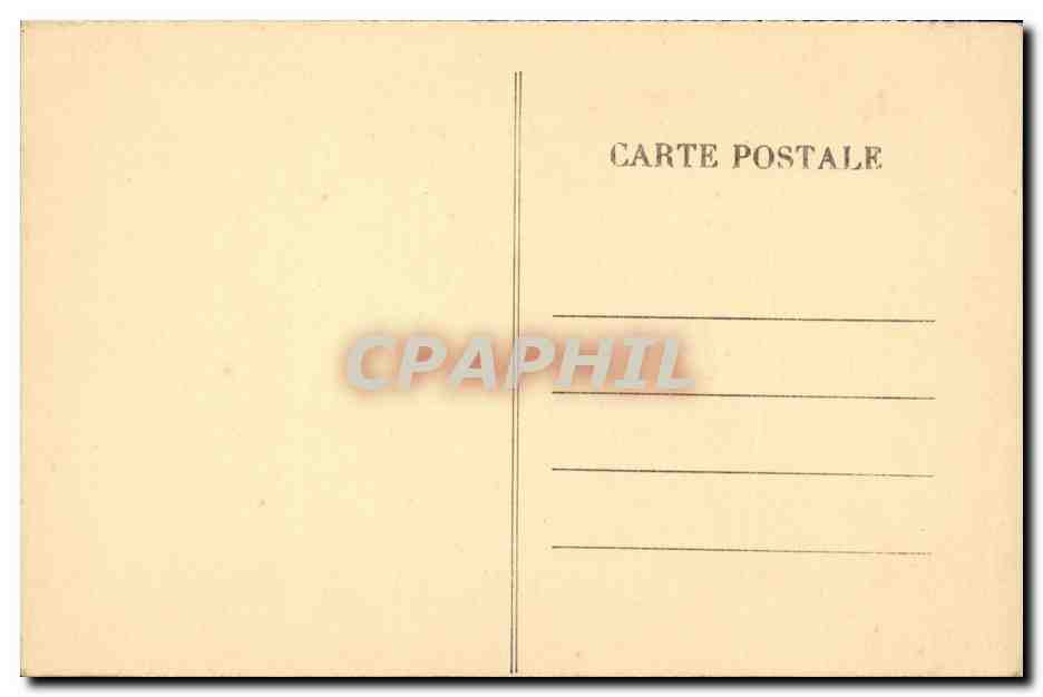 CPA Bourbon l'archambault Chaise a porteur ( metier ) — Verso