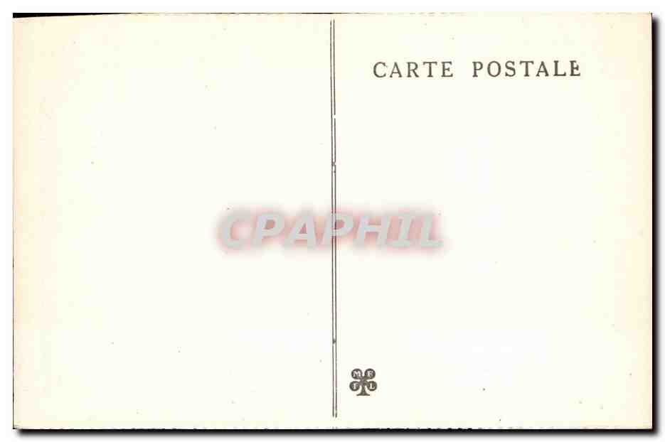 CPA Vernet les Bains Point de vue du parc — Rückseite