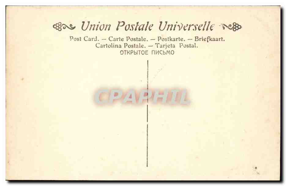 CPA Meissonnier par lui meme — Verso