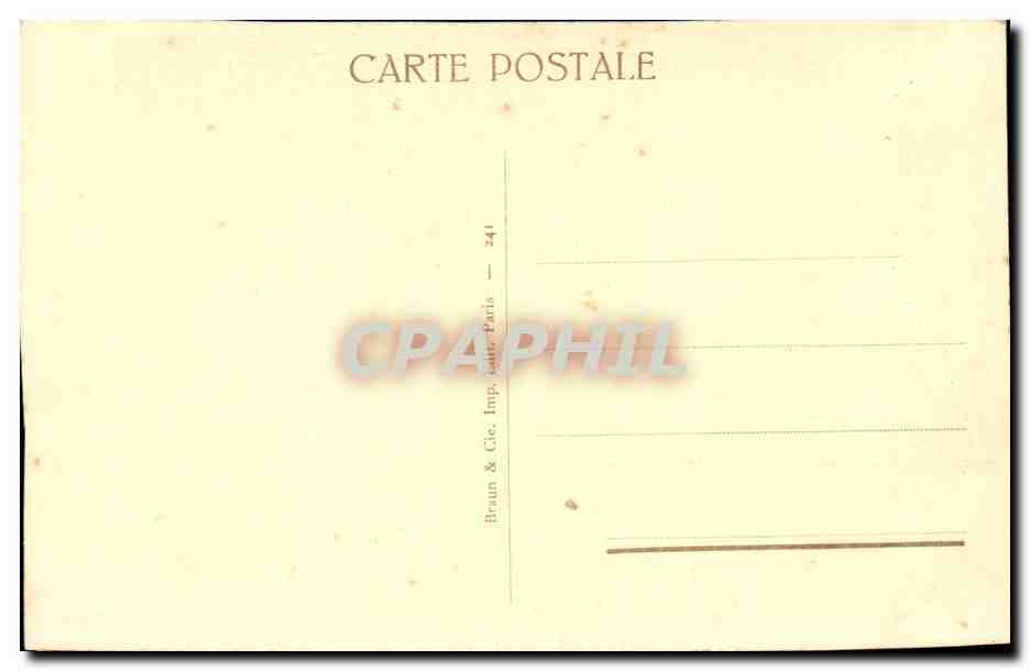 CPA Anvers Musee royal des Beaux Arts Metsys Christus Salvator Mundi — Verso