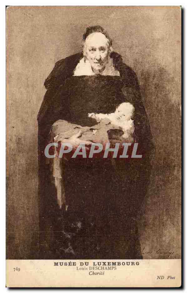 CPA Paris Musee du Luxembourg Louis Deschamps Charite
