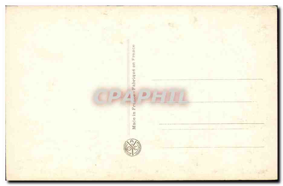 CPA Le Titien Flora — Verso