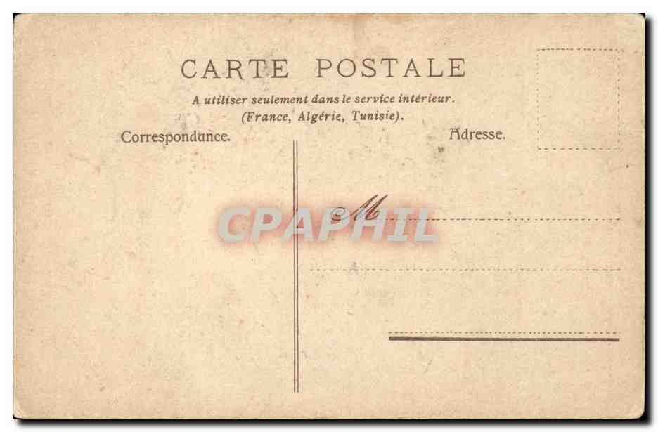Scène de campagne — travail agricole — éditeur non visible — Verso