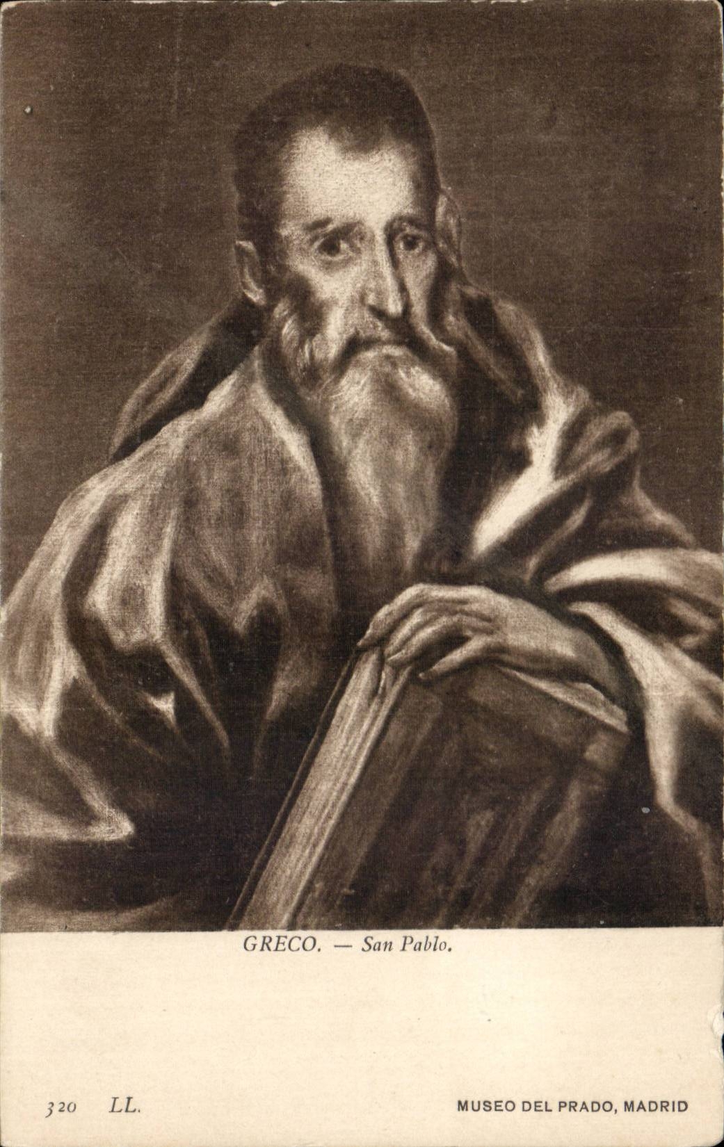 CPA GReco San Pablo Museo del prado Madrid