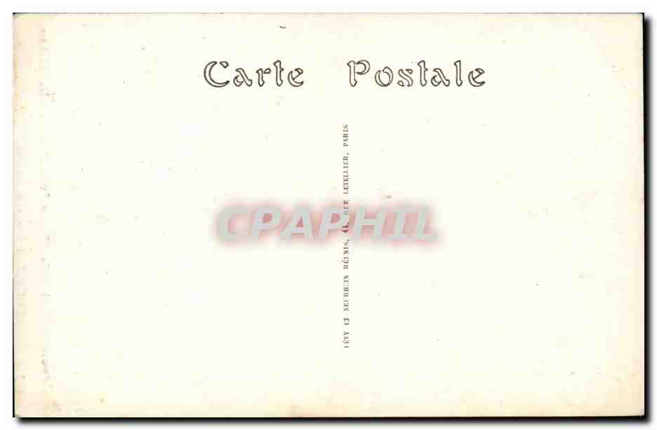 CPA Osbert Soir antique — Verso