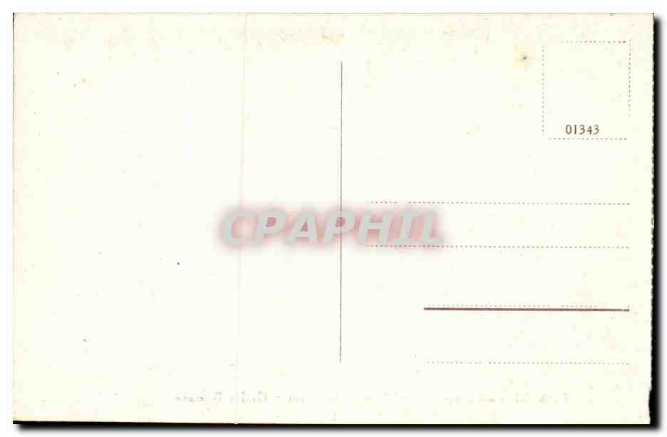 CPA Citta del Vaticano Apparizione della CRoce Giulio Romano Camere di Raffaello — Verso