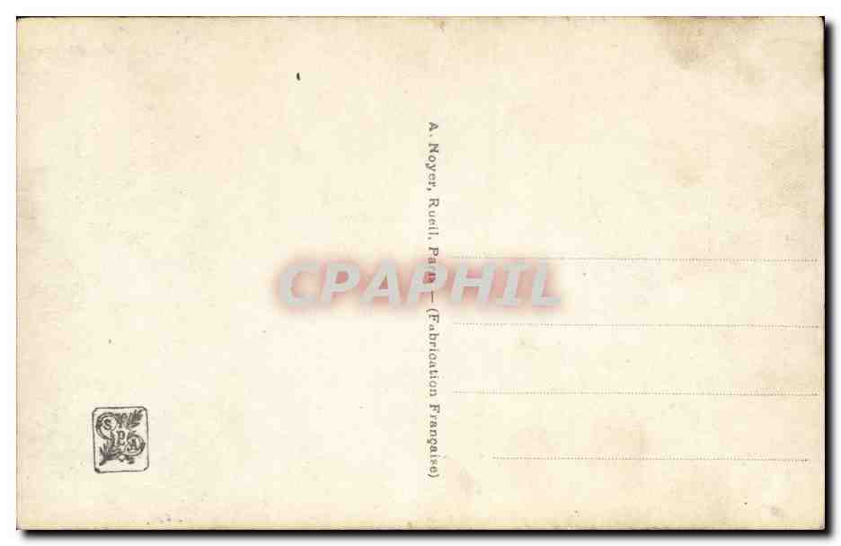 CPA Salon 1911 Guery Soir d'automne La nuit vient la lune se leve — Verso