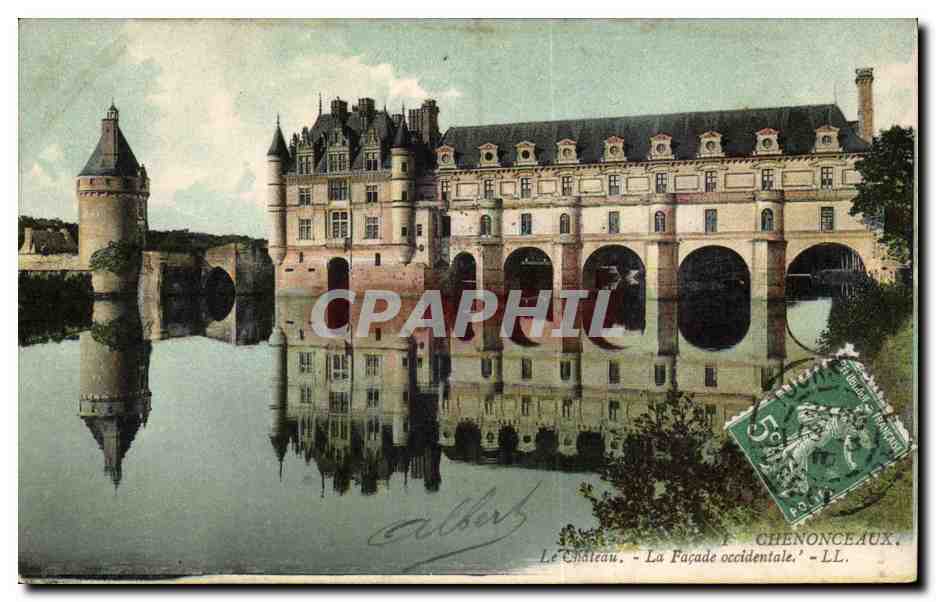 CPA Chenonceaux Le chateau