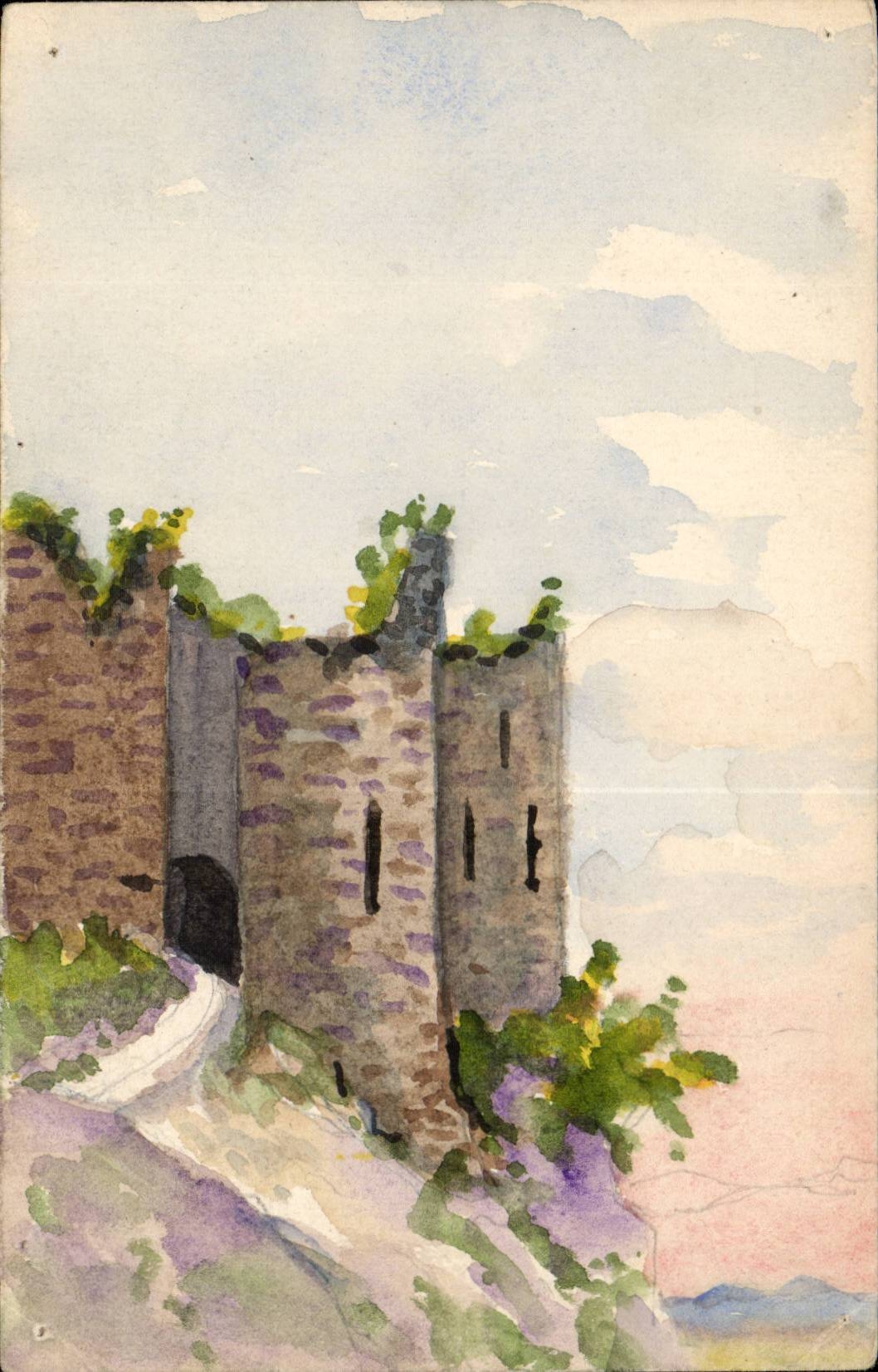 CPA Fantaisie Chateau dans le Tarn