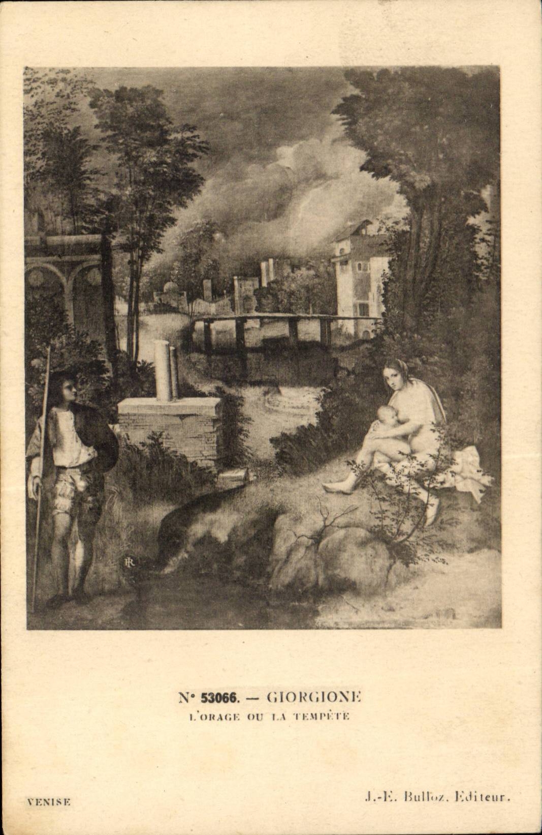 Venise — L'Orage ou la Tempête — J.-E. Bulloz, Éditeur, n° 53066
