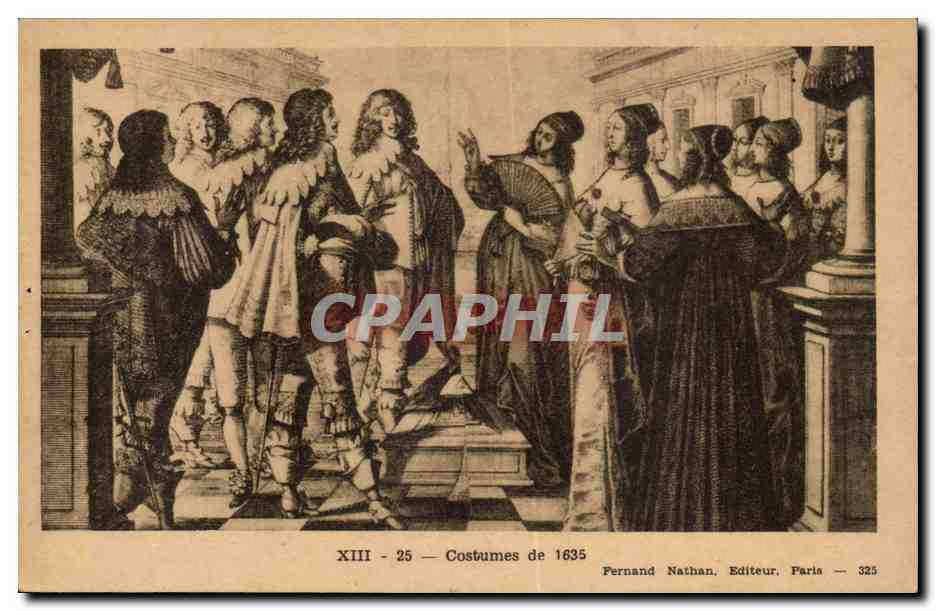 CPA Costumes de 1635
