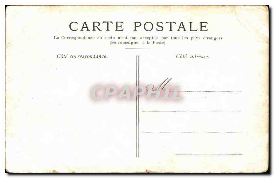 CPA Moreau Deschanvres Les veuves — Rückseite