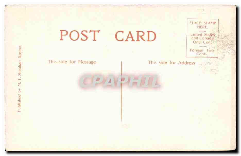 CPA The sonata by Beethoven (violon violin) — Verso