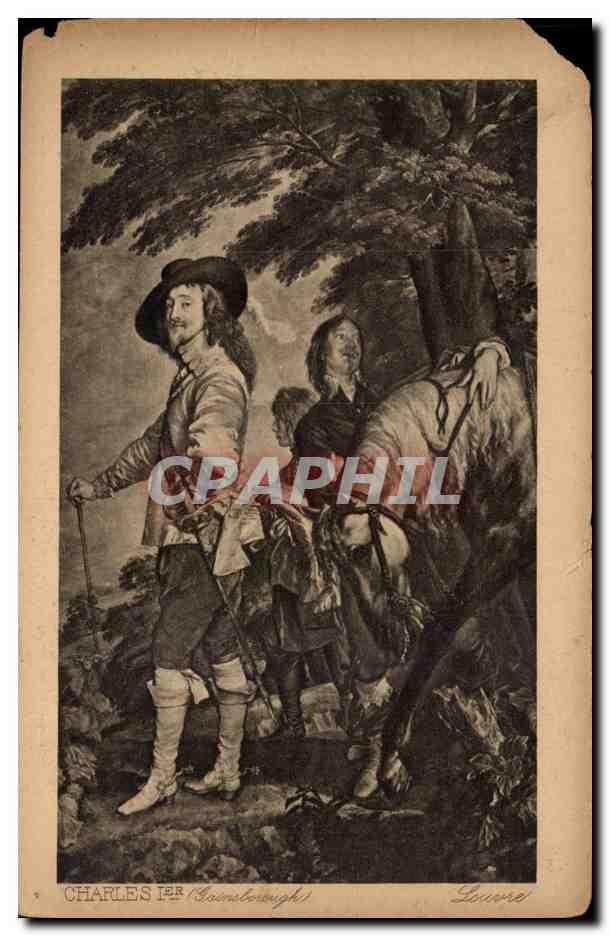 Charles II (Gainsborough) — œuvre au Louvre — éditeur non identifié