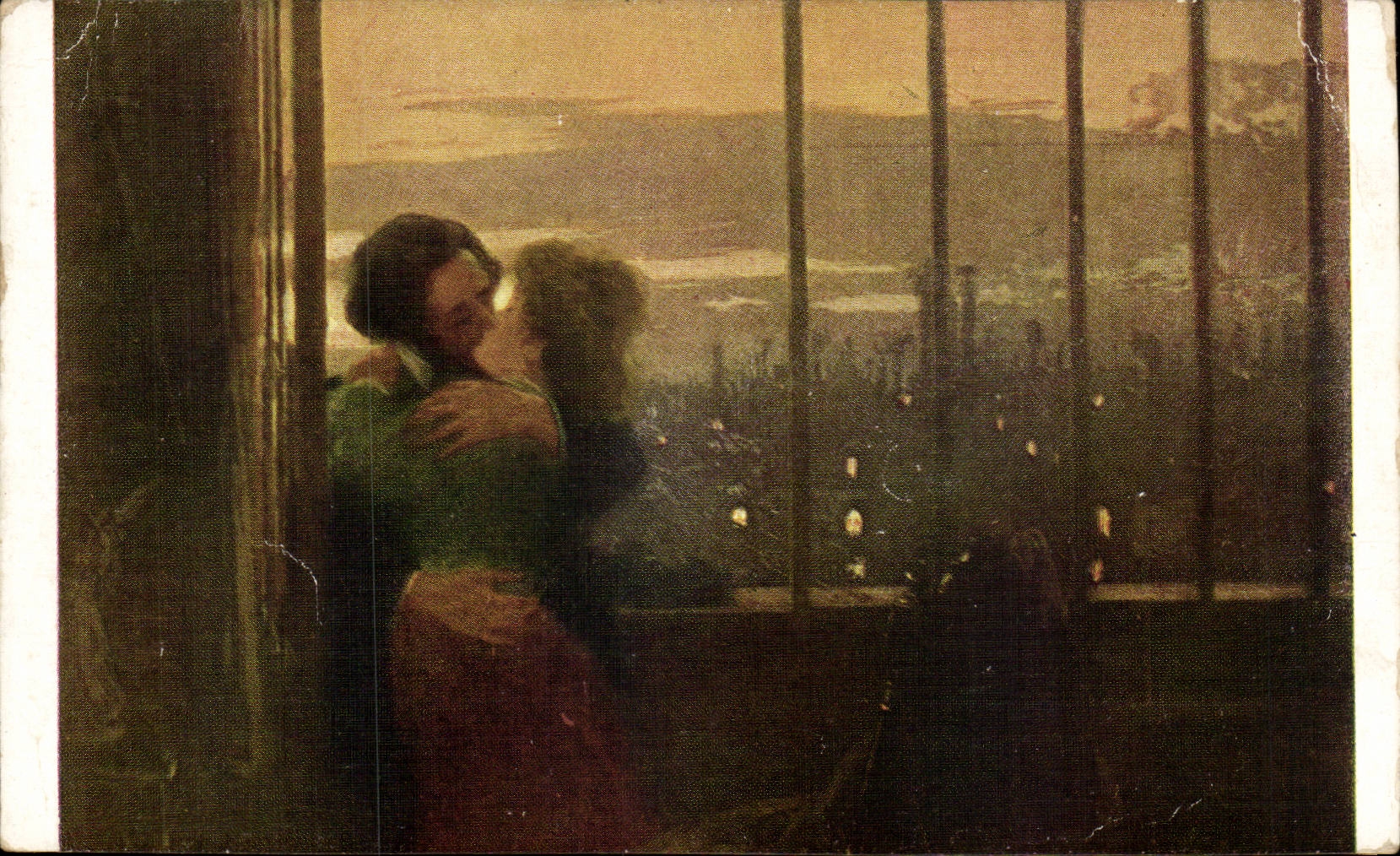 Le baiser — 1871 — L. Balestrieri, imprimée à Paris