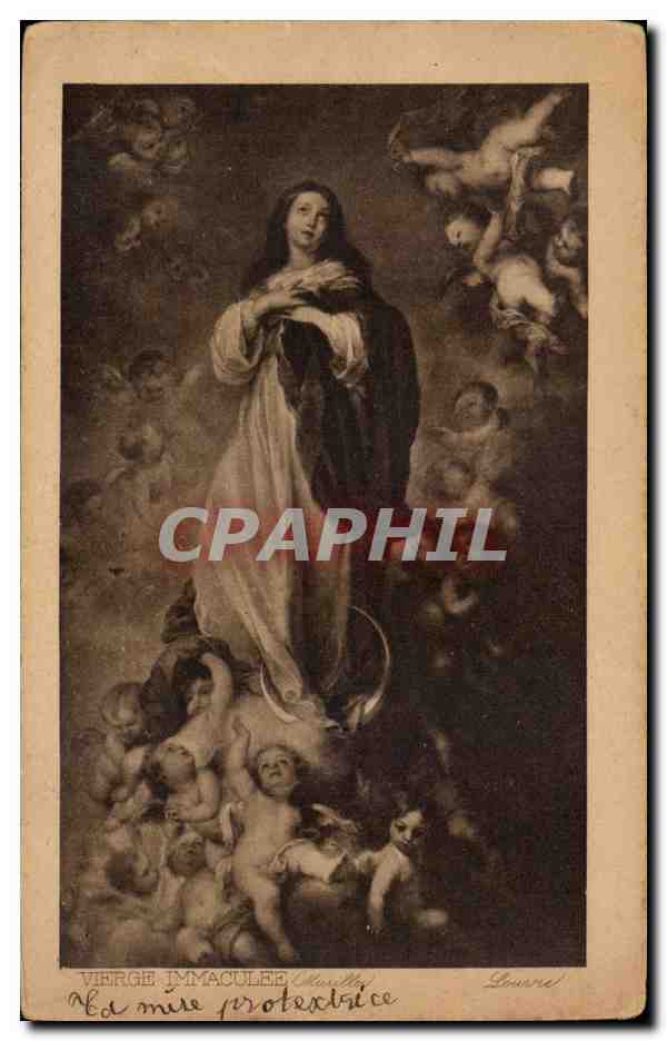 Vierge Immaculée — La Mère Protectrice — Louvre (Marcelle)
