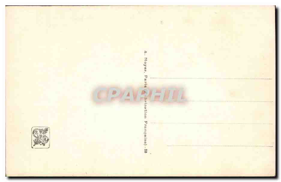 CPA Peinture J Brunet Souvenir de Bretagne Hoffnung Salon 1914 — Rückseite
