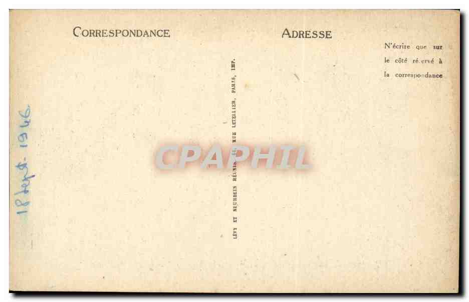 Bayeux - Tapisserie de la Reine Mathilde - Mort d'Eduoard le Confesseur - CPA  — Verso