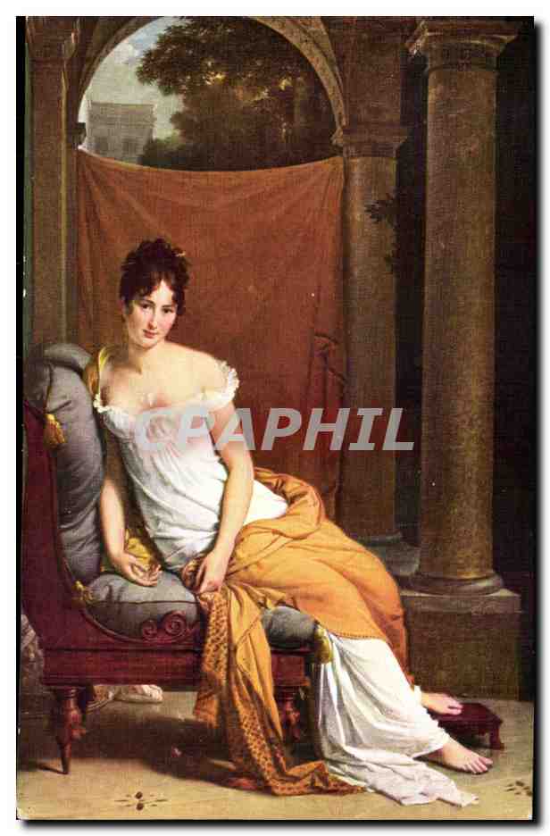 Arts - Tableau - Gerard - Madame Recamier - CPA 