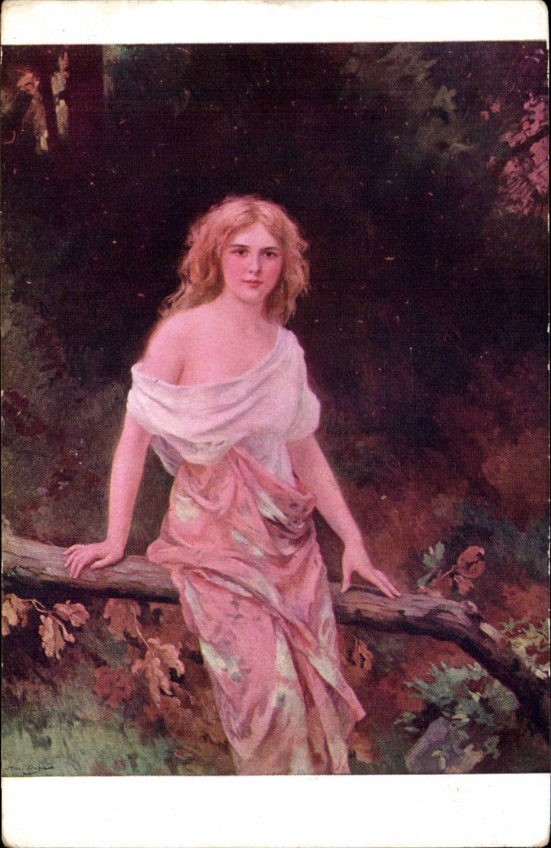 Arts - Tableau - Boye - Dans la Foret - In the Forest - Im Walde - CPA 