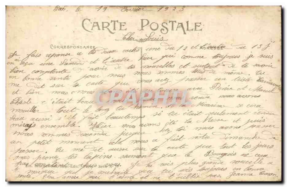 Voeux - Etoile d'Amour - Indiquez le Ruban que vous conservez - CPA  — Rückseite