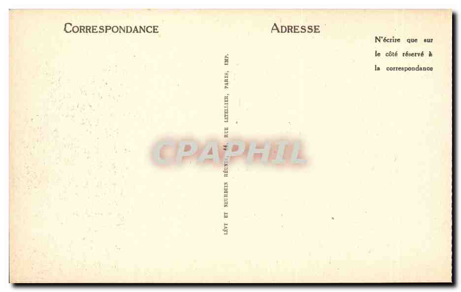 Suisse Geneve CPA Le grand theatre — Verso