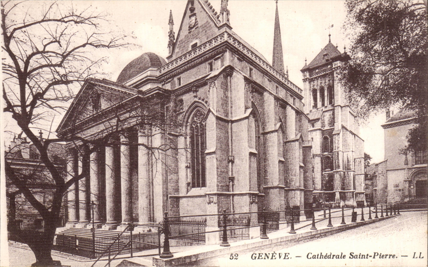 Suisse Geneve CPA Cathedrale Saint Pierre