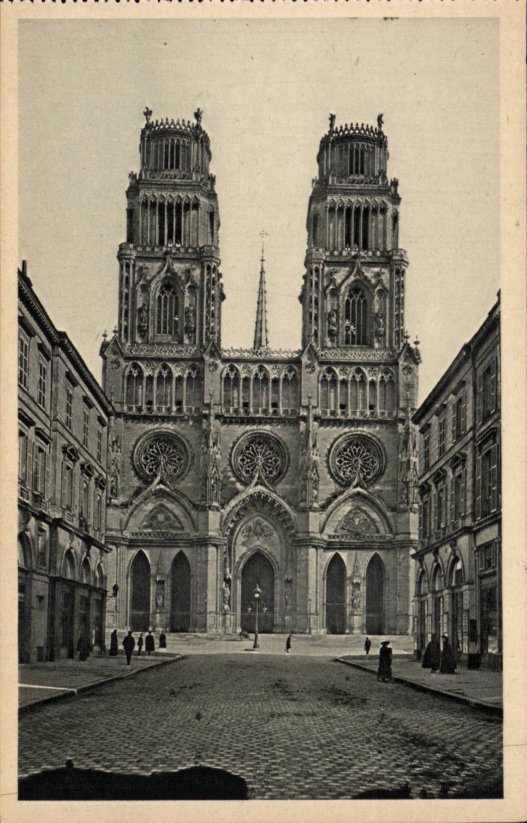 Orleans CPA La cathedrale Ste CRoix