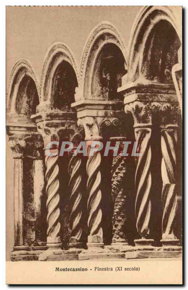 Italie Italia Badia di Montecassino CPA Finistra