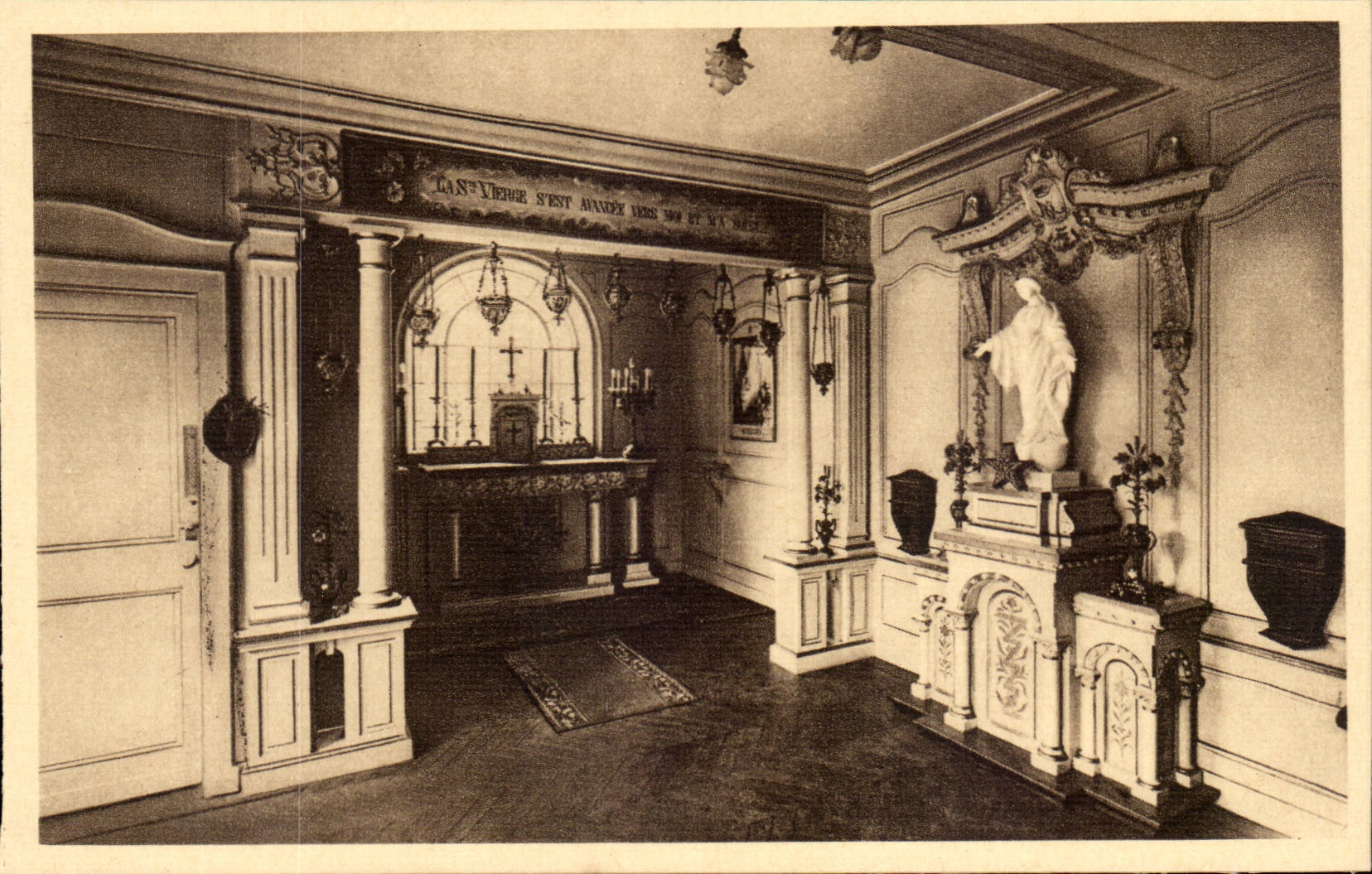 Lisieux Les Buissonnets CPA La chambre oratoire Sainte therese de l'enfant Jesus