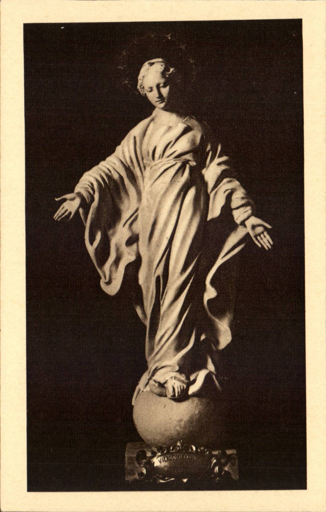 Statue de la Vierge — qui s'anima pour sourire à Sainte Thérèse — éditeur non identifié, n° 15