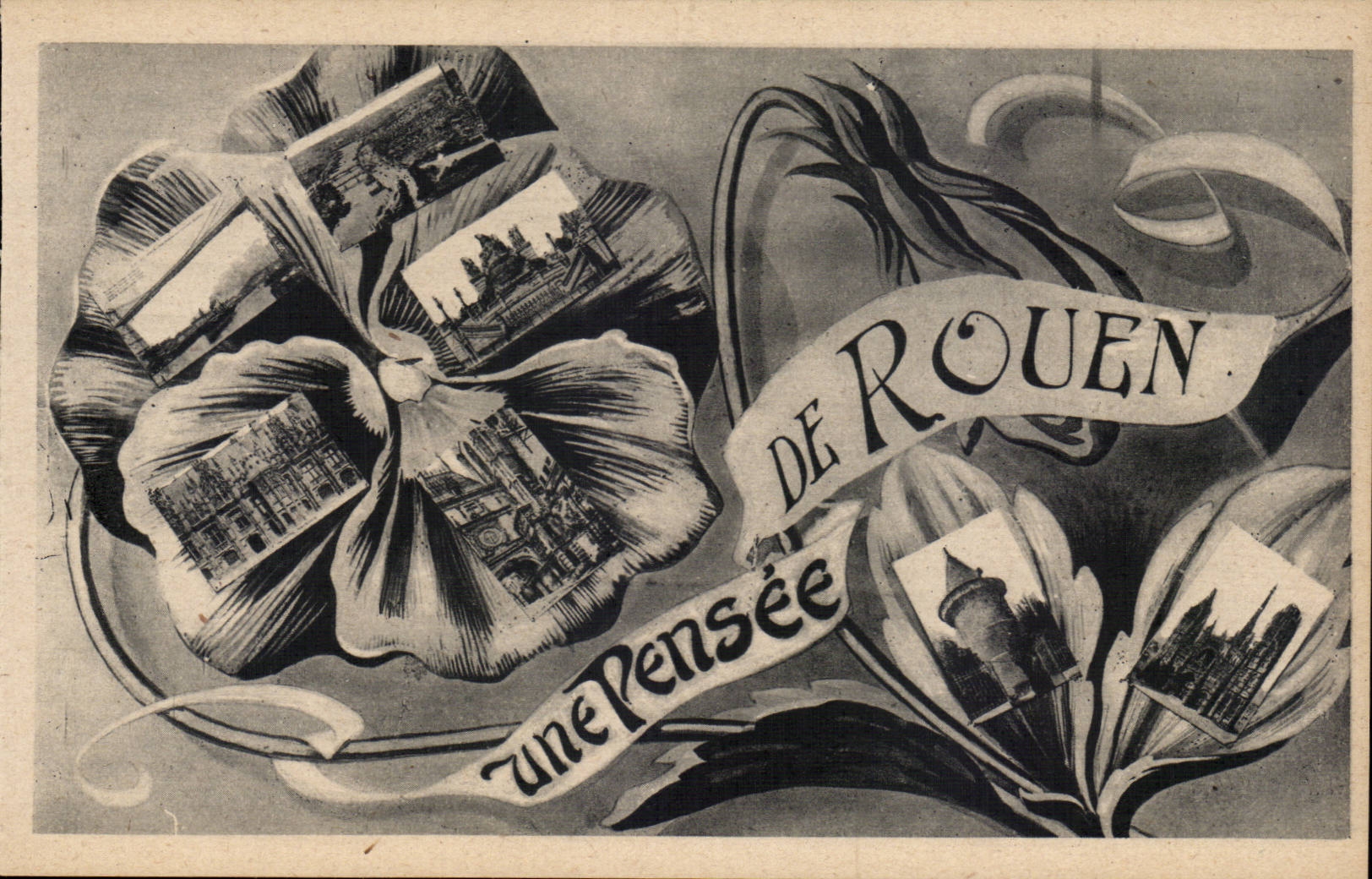 CPA Souvenir de Rouen