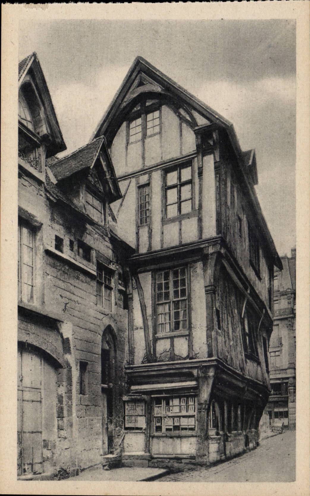Rouen CPA Vieilles maisons du 15eme Rue Saint Romain