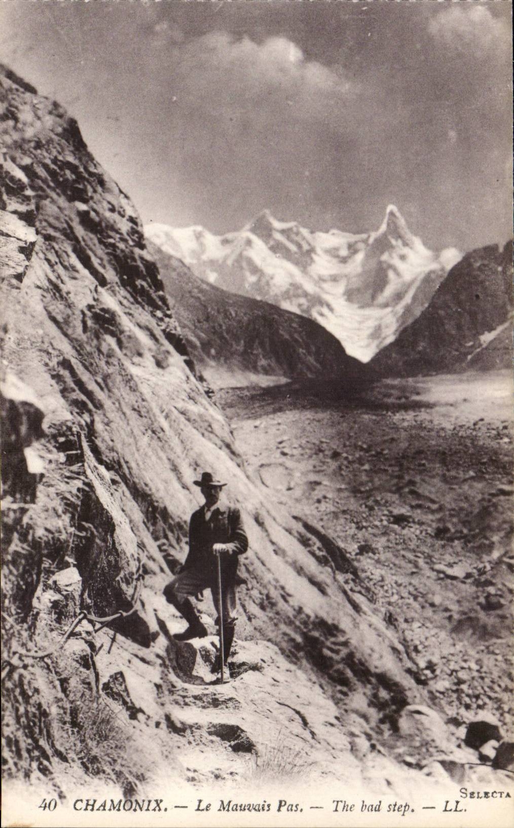 Chamonix CPA le mauvais pas (climbing escalade)