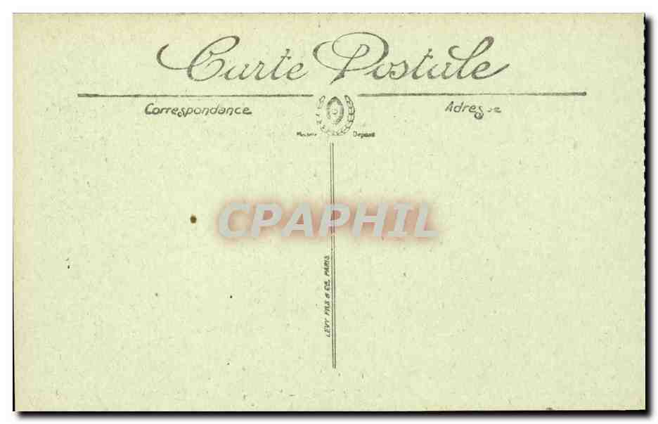 Chamonix — Rue Nationale et le Mont-Blanc — LL. — Verso