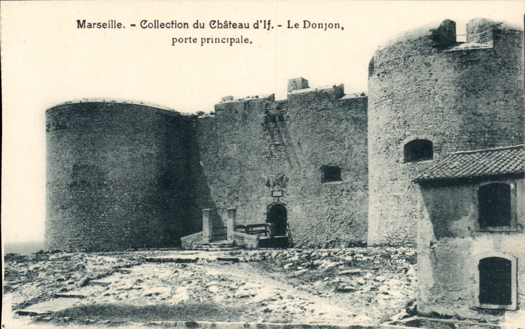 Marseille Chateau d'if CPA Le donjon
