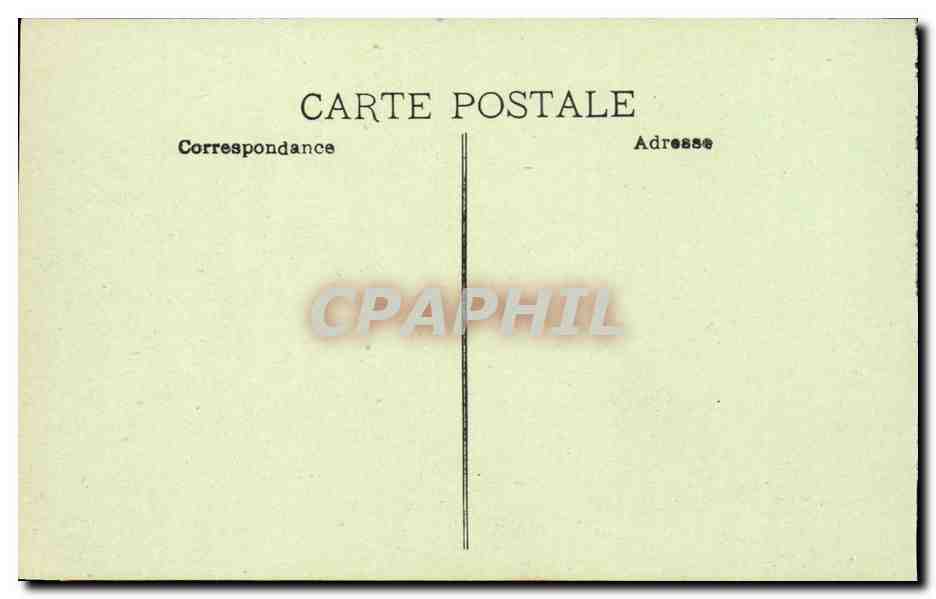 Marseille Chateau d'if CPA Vue du cote nord — Back