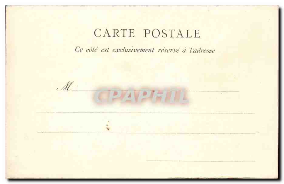CPA Compiegne Le chateau Galerie des fetes — Verso