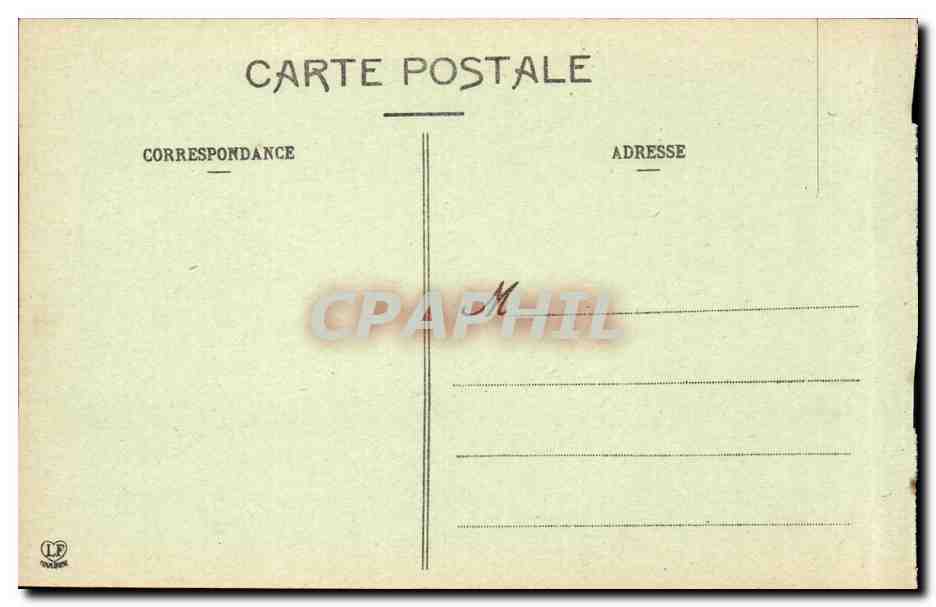 CPA Luchon L'allee d'Etigny Prise a l'entree — Rückseite
