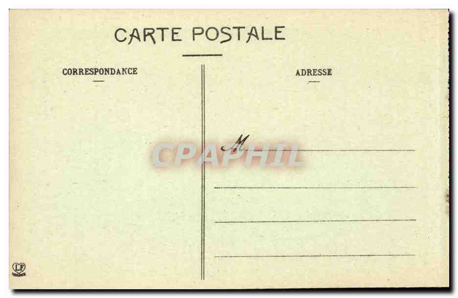Luchon CPA Buvette du Pre et les thermes — Rückseite