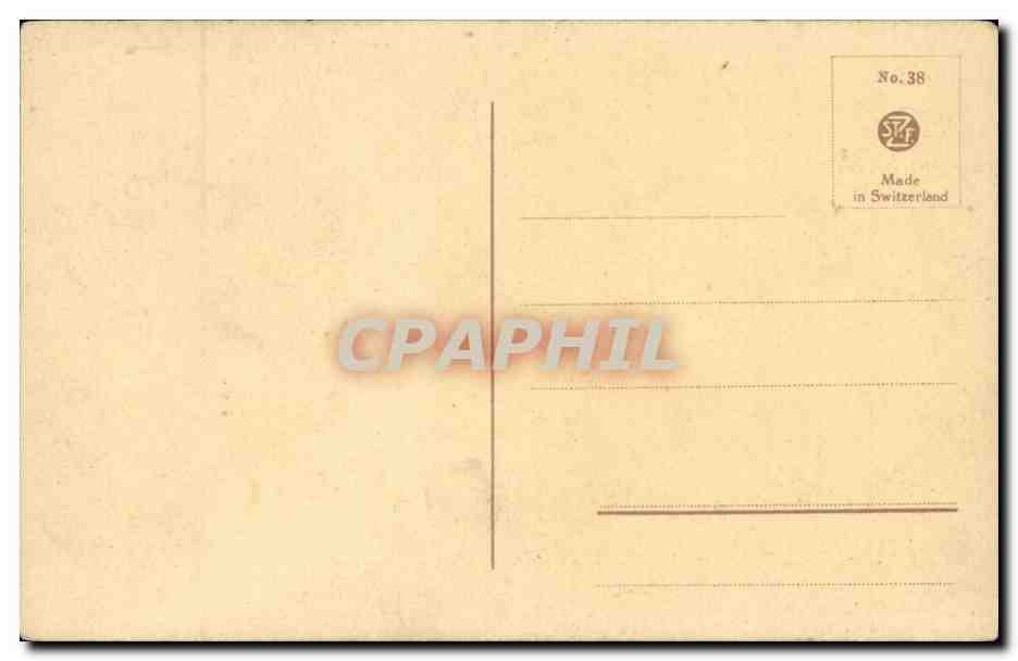 CPA Bateau (boat ship) — Verso
