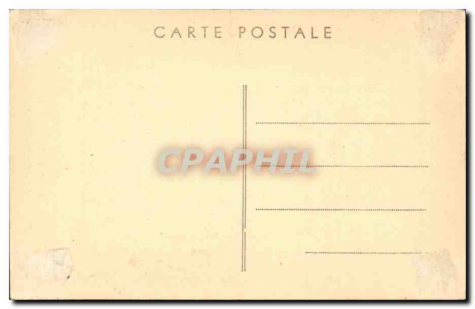 N Froment CPA Le buisson ardente — Verso